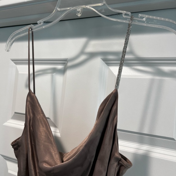 ZARA RHINESTONE STRAP SLIP DRESS (NWT) - Picture 5 of 5